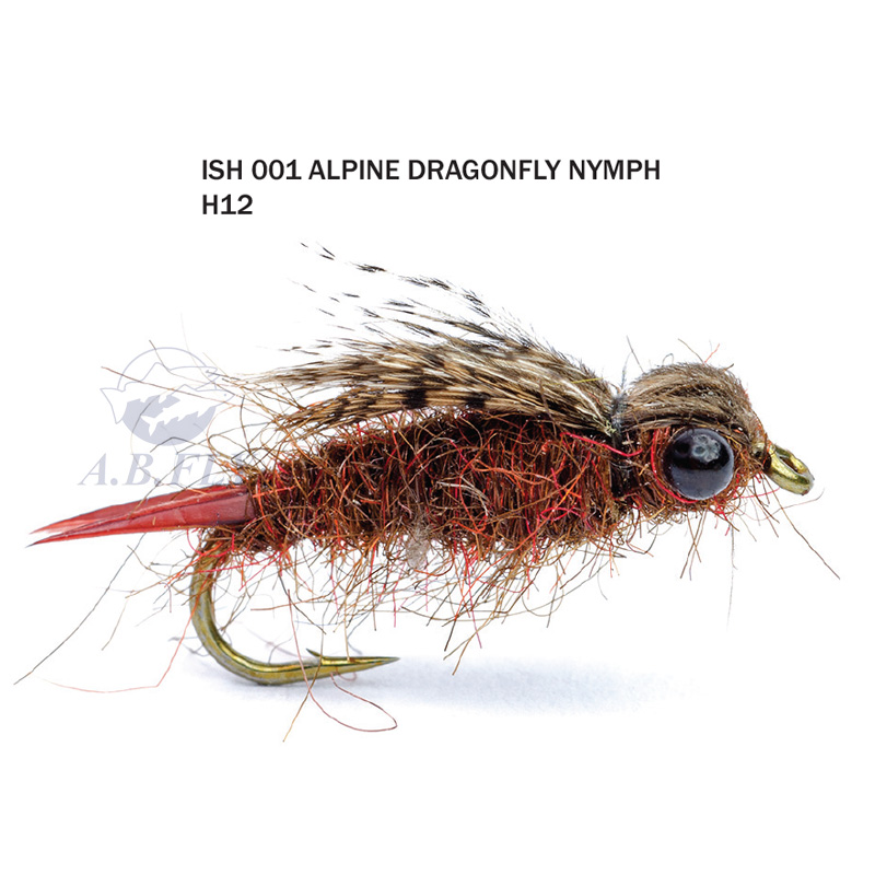 Alpine Dragonfly Nymph H12 - BLACK/GREEN (Noir/Vert) - RAINY'S
