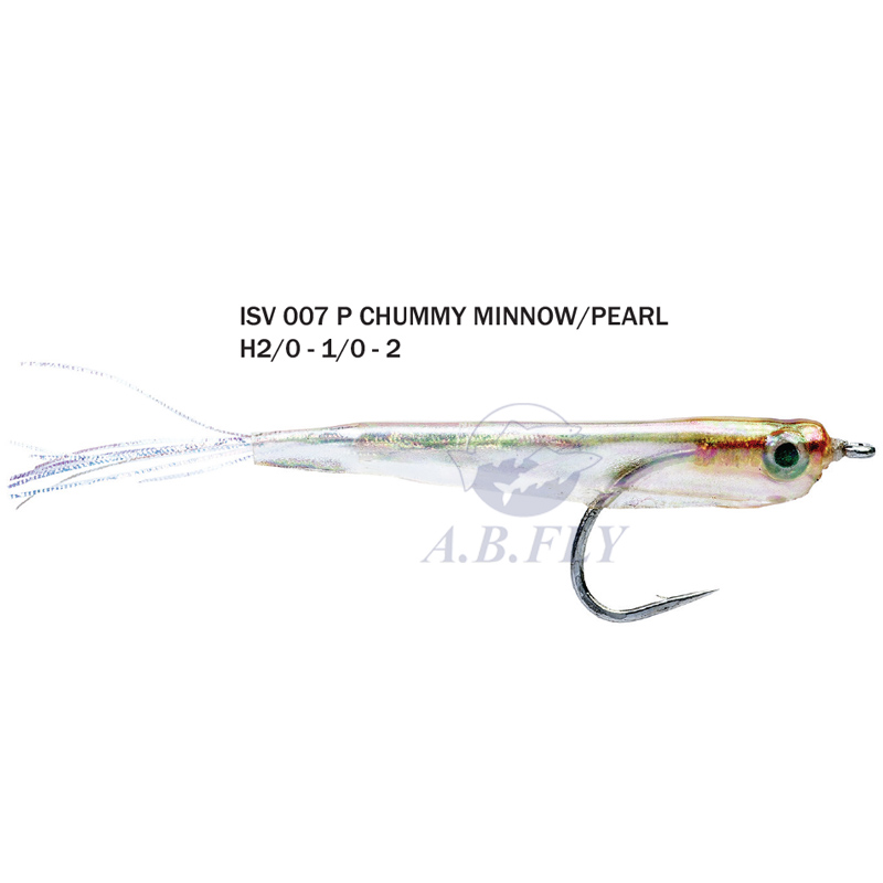 Chummy Minnow Pearl H1/0 - Pearl (Perle) - Rainy's
