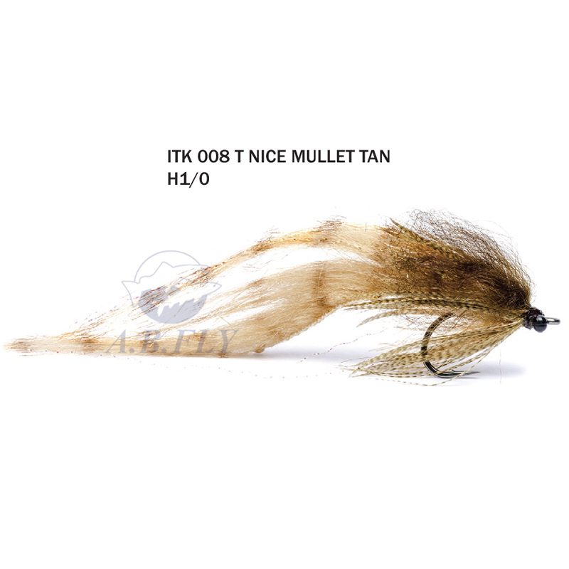 Nice Mullet H1/0 - TAN (Sable) - RAINY'S