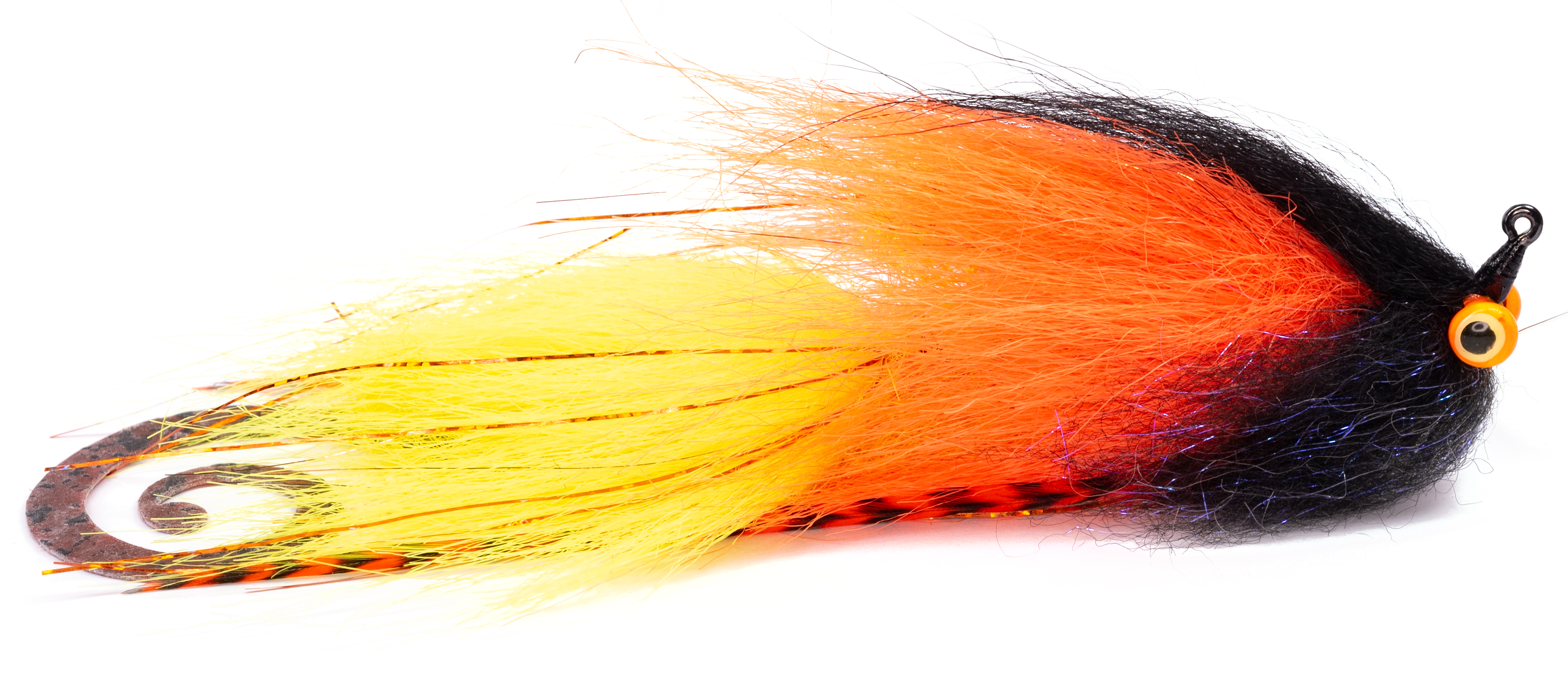 Devil's Tail Muskie H3/0 - Orange (Orange) - Rainy's