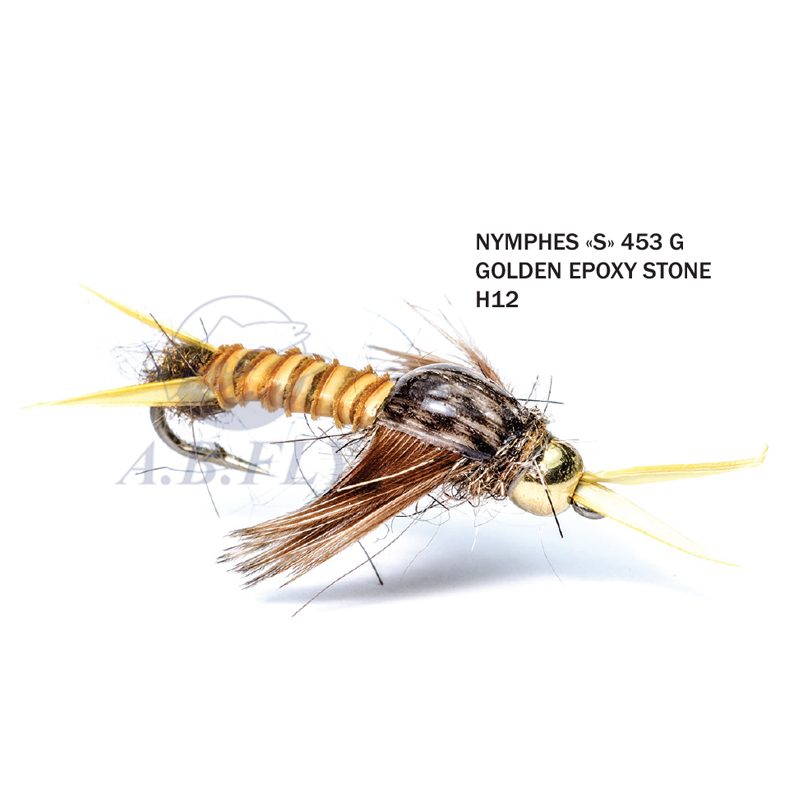 Golden Epoxyback Stone H12 - GOLDEN (Doré / Jaune ambré) - RAINY'S